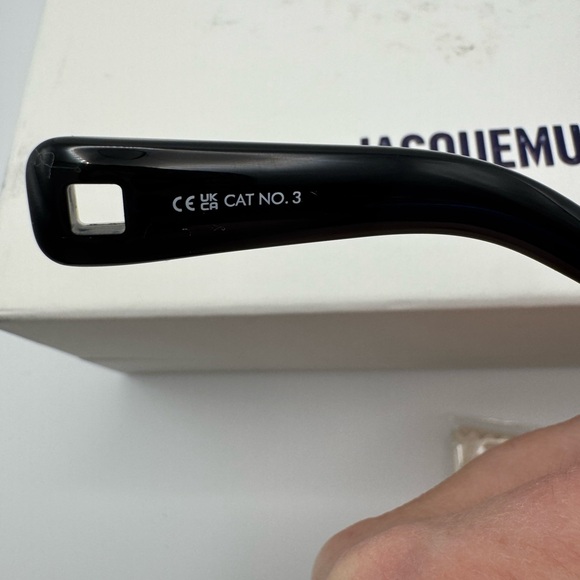Jacquemus The Pasadena Black Sunglasses 58/1 - Picture 4 of 9